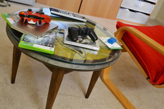 Illustration for article titled You'll Kill Giants For This Skyrim Shield + Coffee Table Combo